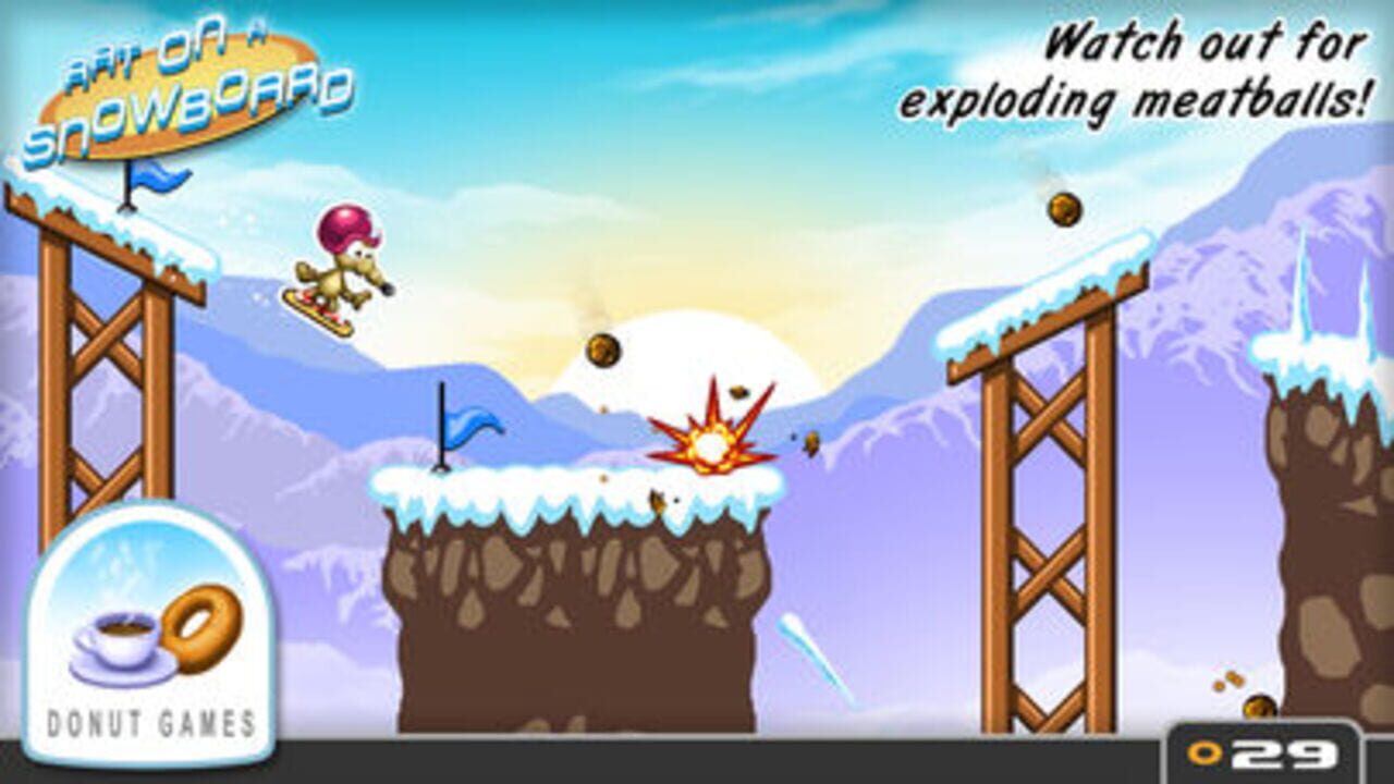 Rat on a Snowboard — Screenshot 4