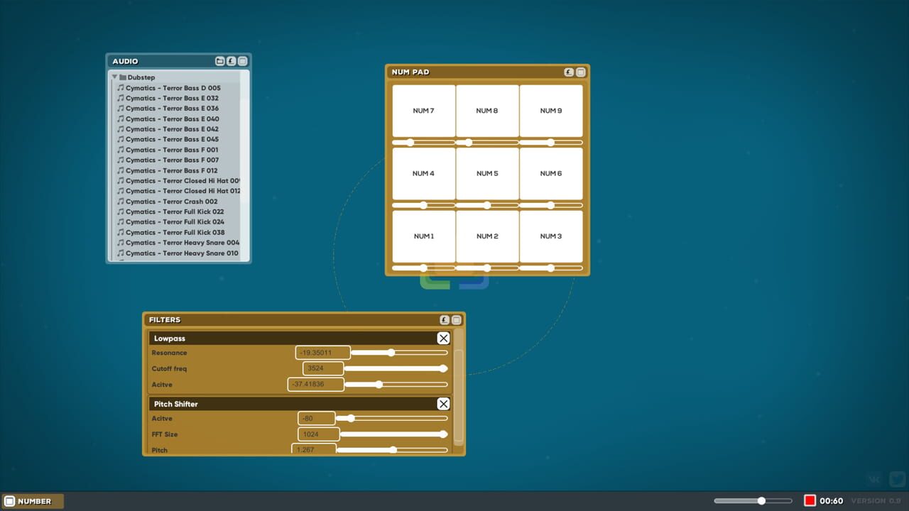 Button Music Image