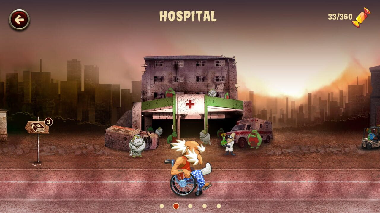 Grandpa and the Zombies — Screenshot 1