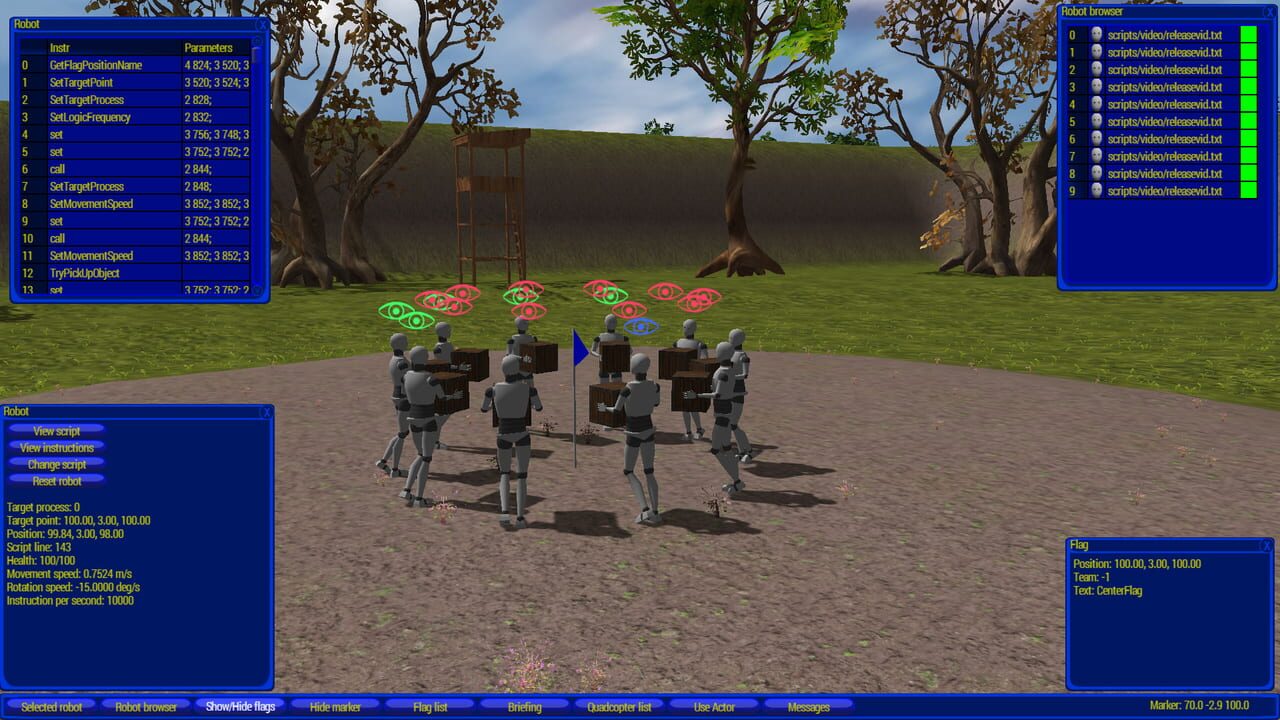 Virtual Robots: Robot Programming Simulator — Screenshot 5