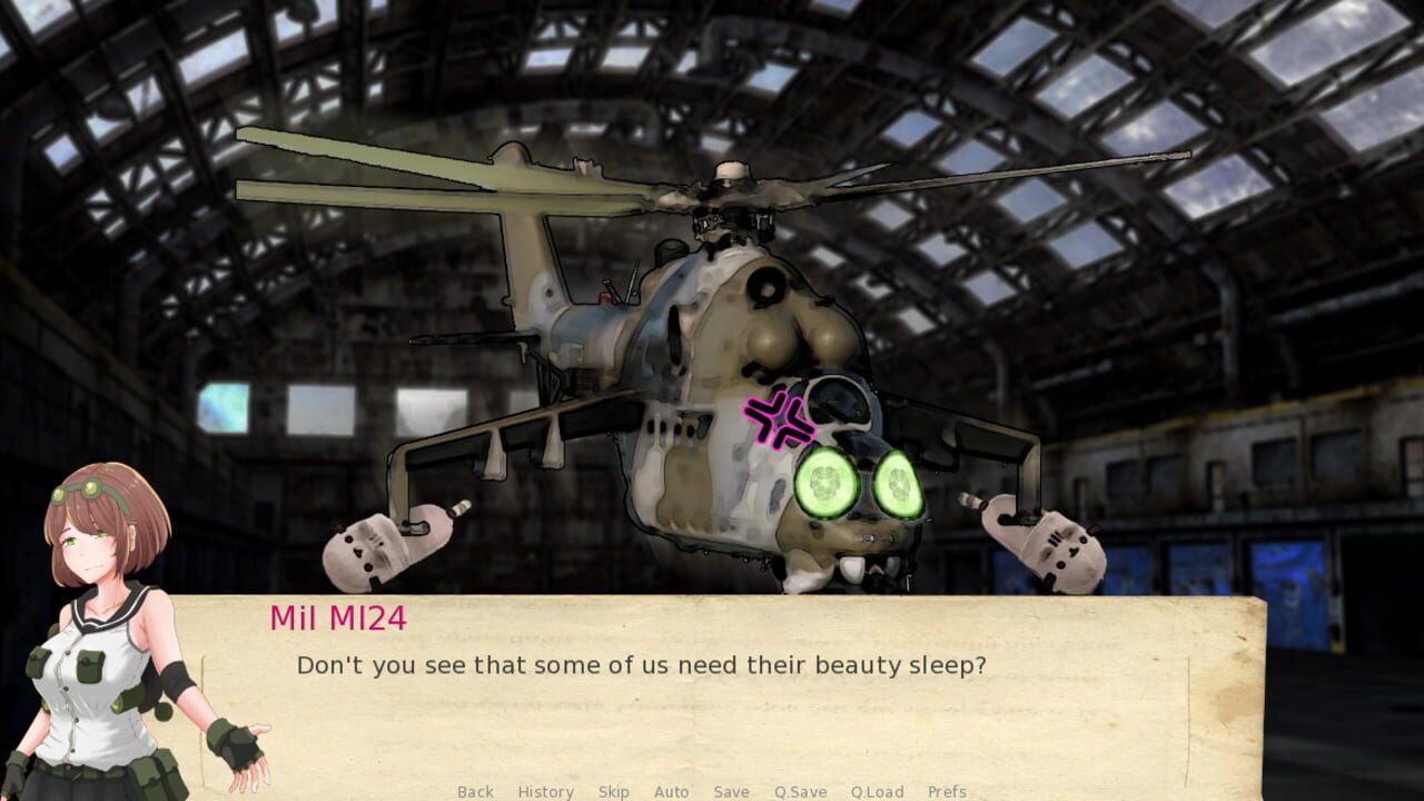 Attack Helicopter Dating Simulator — Screenshot 2