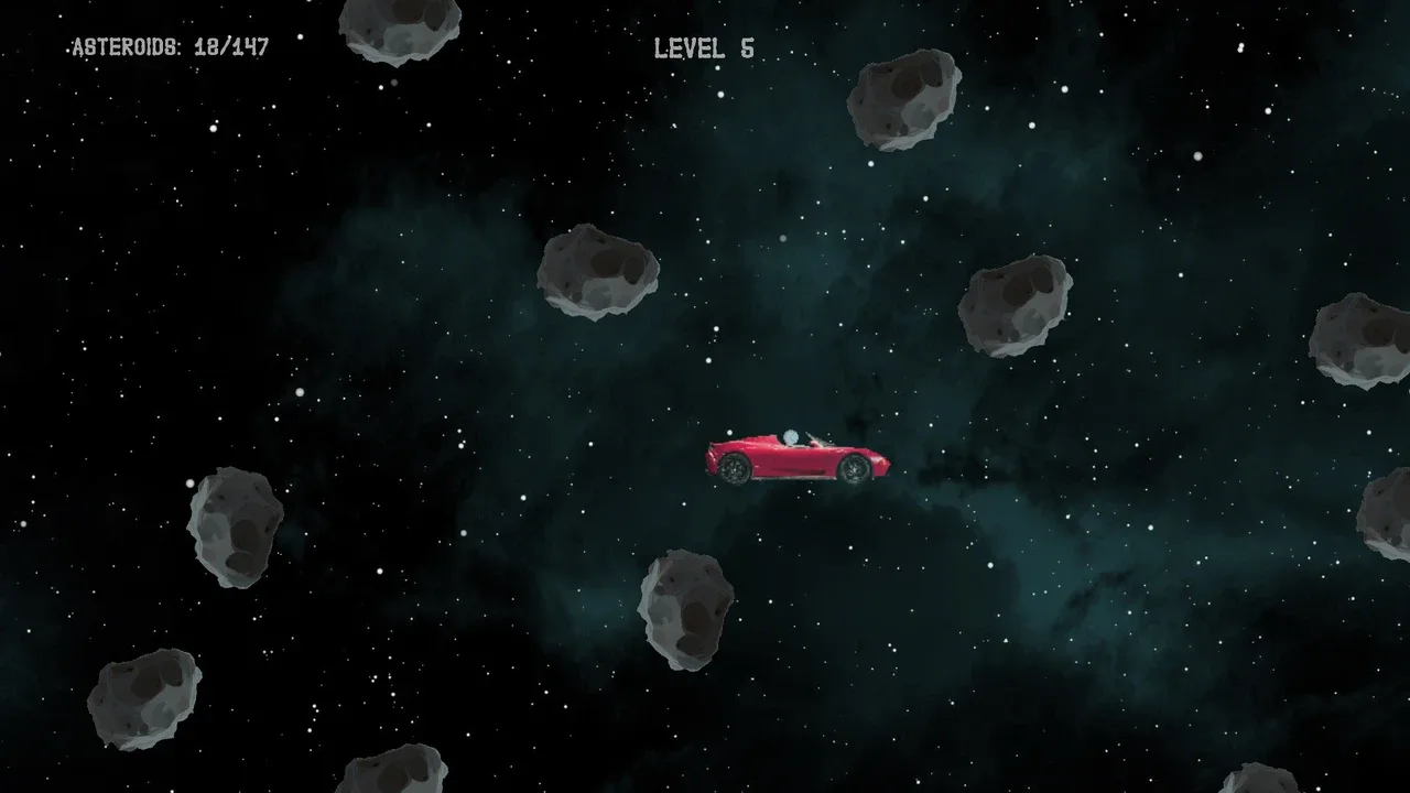 Starman in space screenshot 1