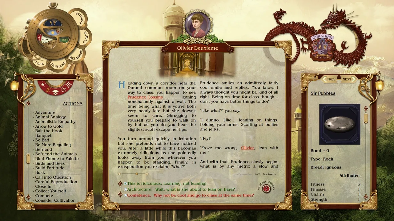 Academagia: The Making of Mages screenshot 1