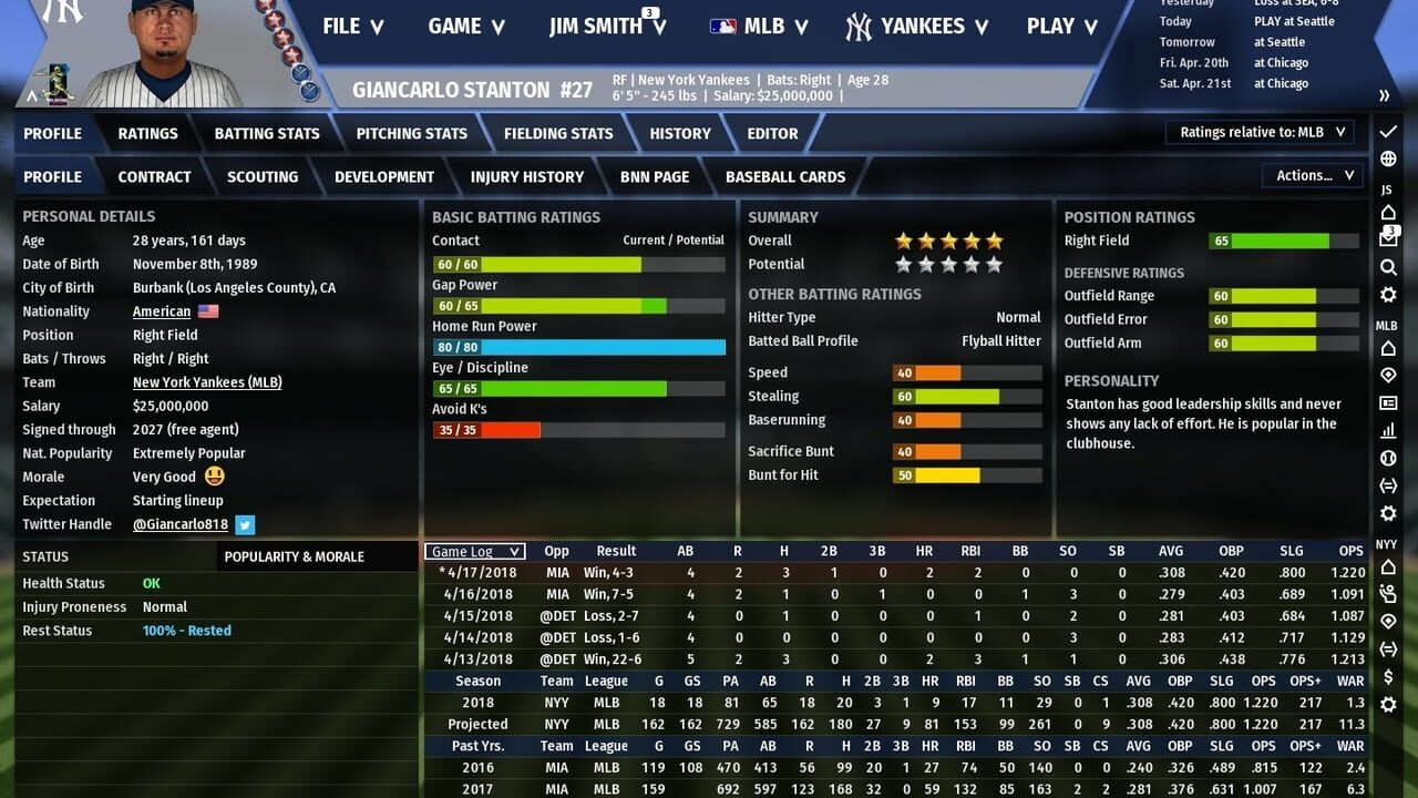 Out of the Park Baseball 19 Image