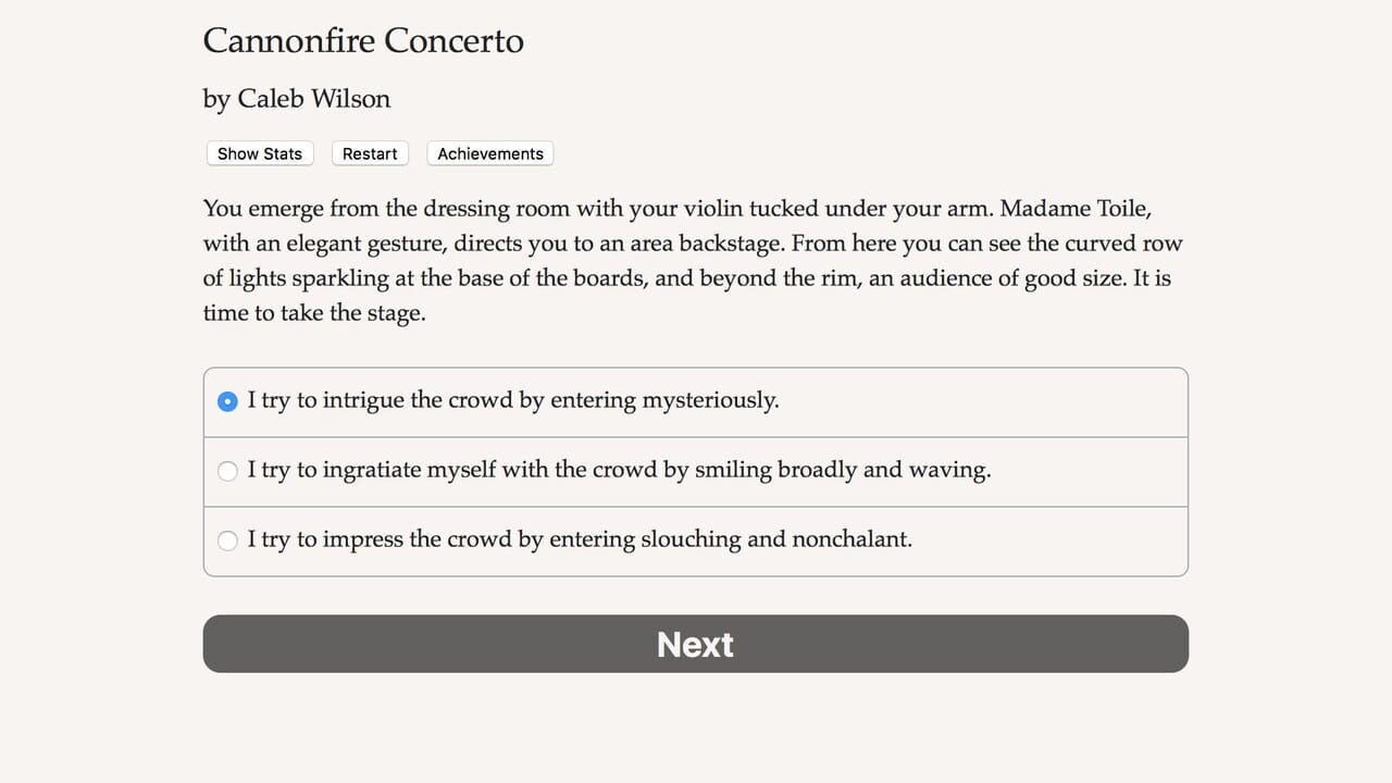 Cannonfire Concerto — Screenshot 2
