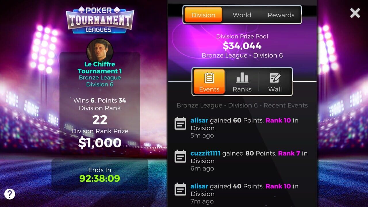 Downtown Casino: Texas Hold'em Poker Image