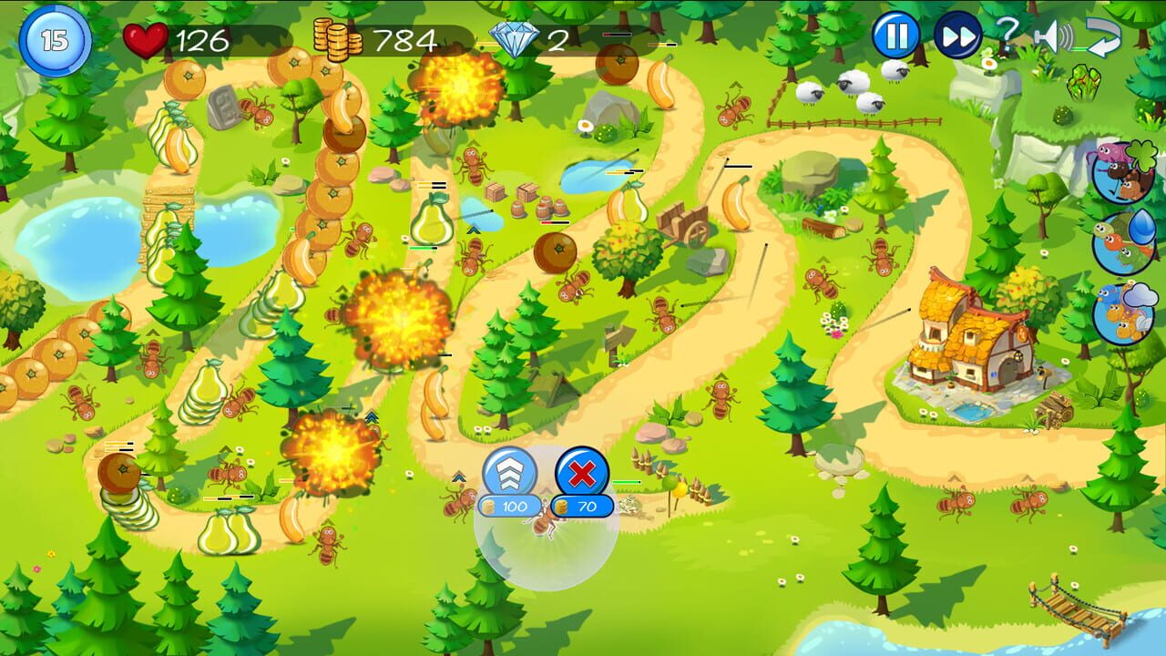 Fruit Tower Defense — Screenshot 4