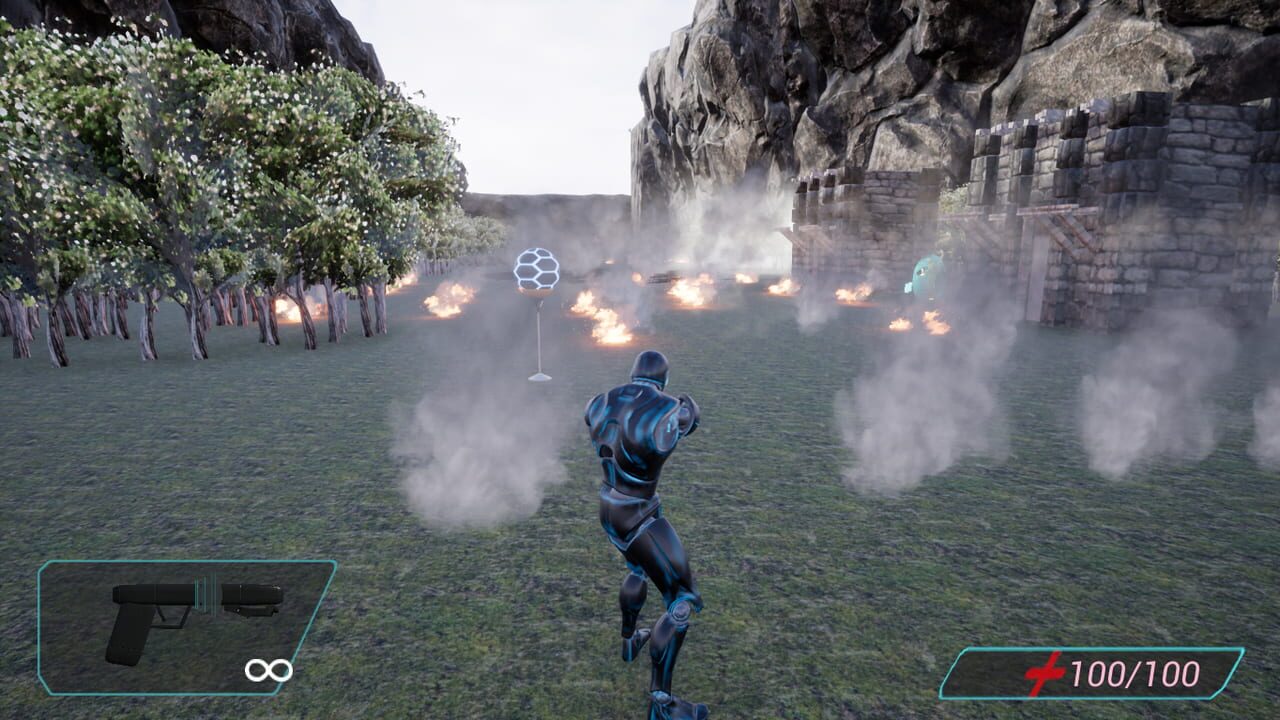 Cyborg Invasion Shooter — Screenshot 1