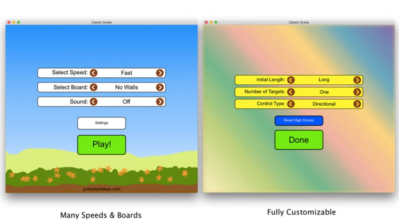 Classic Snake — Screenshot 2