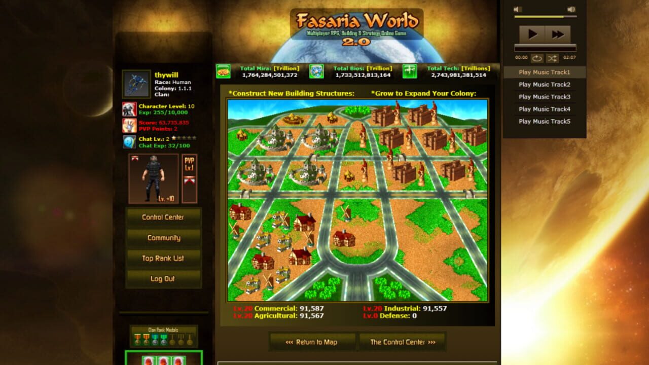 Fasaria World Online — Screenshot 2