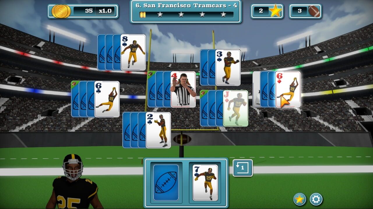 Touch Down Football Solitaire Image