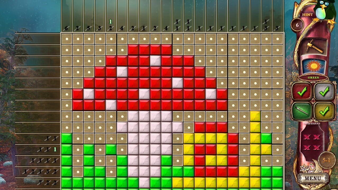 Fantasy Mosaics 14: Fourth Color Image