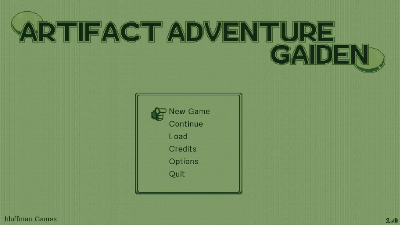 Capture 1 de Artifact Adventure Gaiden