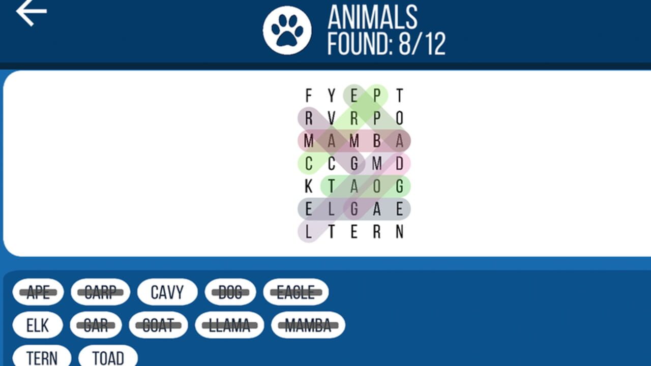 Word Search Game — Screenshot 3