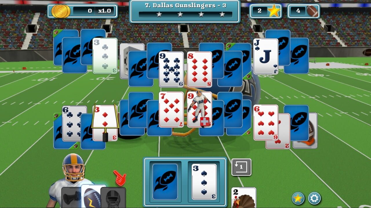 Touch Down Football Solitaire Image