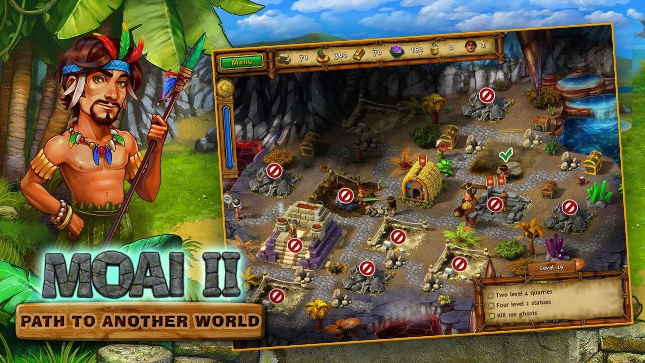 Moai 2: Path to Another World — Screenshot 1
