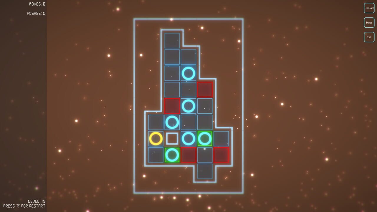 Glowing Sokoban — Screenshot 3