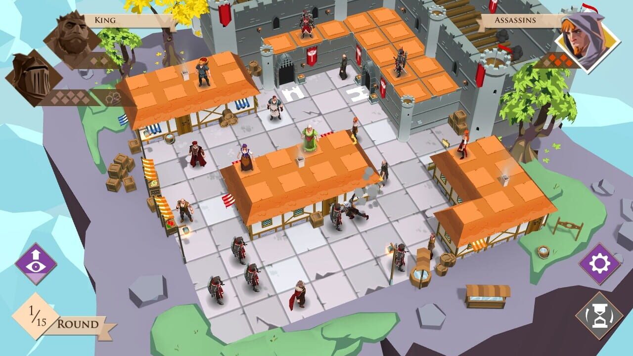 King and Assassins: The Board Game Image