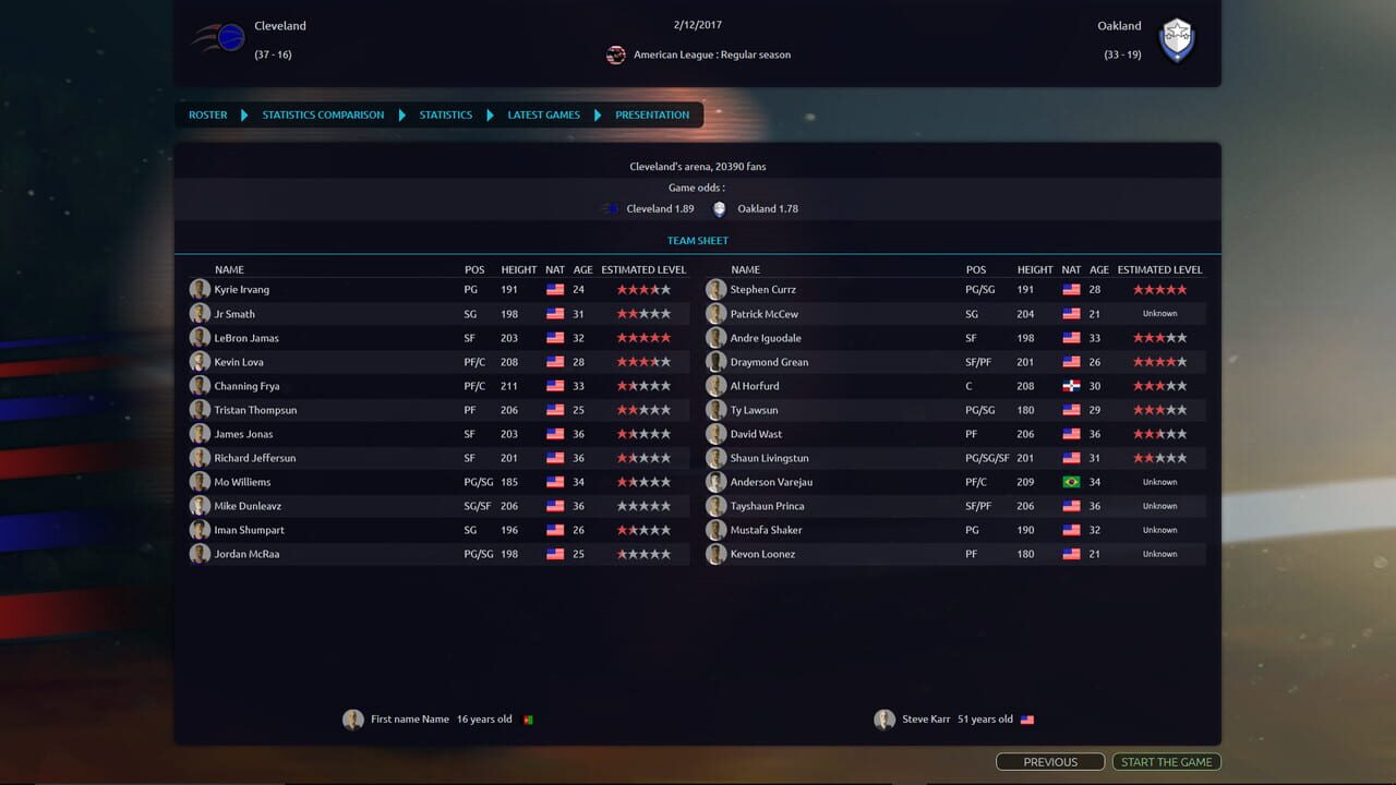 Pro Basketball Manager 2017 — Screenshot 5