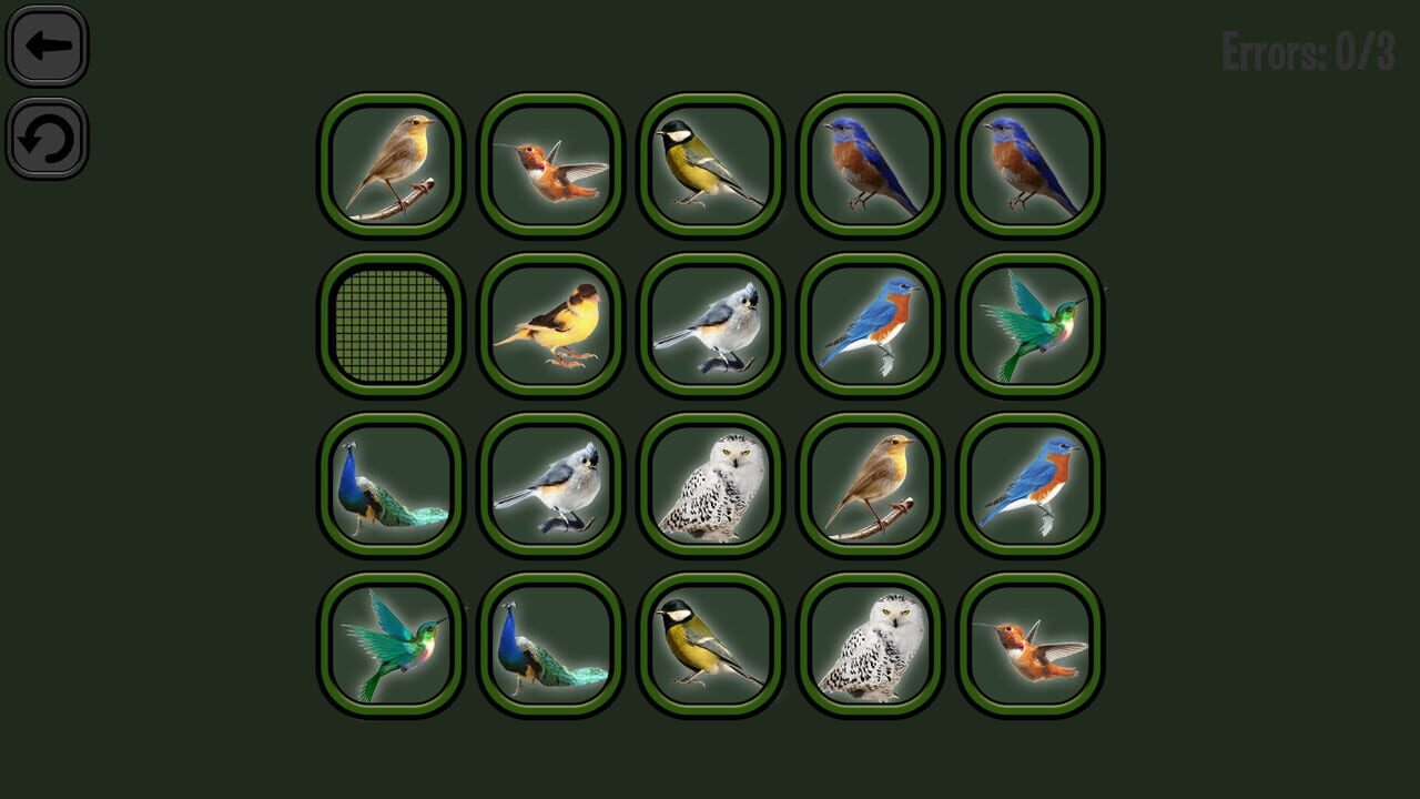 Animals Memory: Birds Screenshot 1