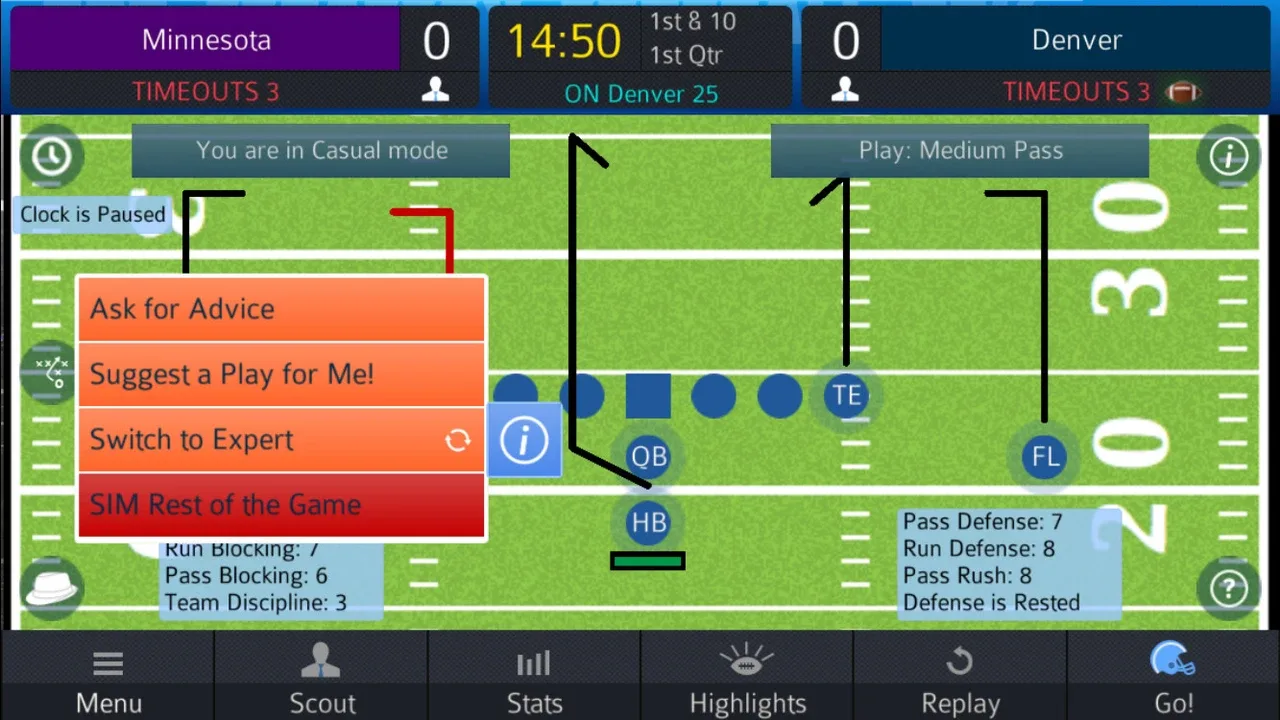 Pro Strategy Football 2019 screenshot 11