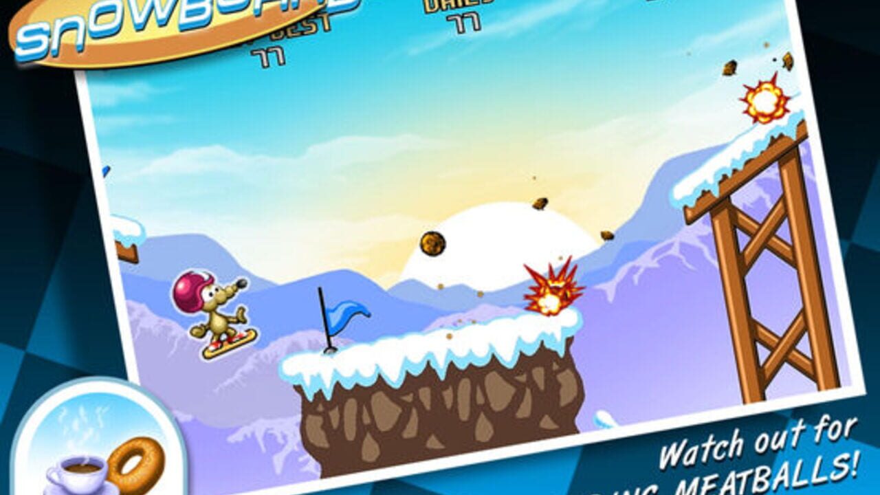 Rat on a Snowboard — Screenshot 5
