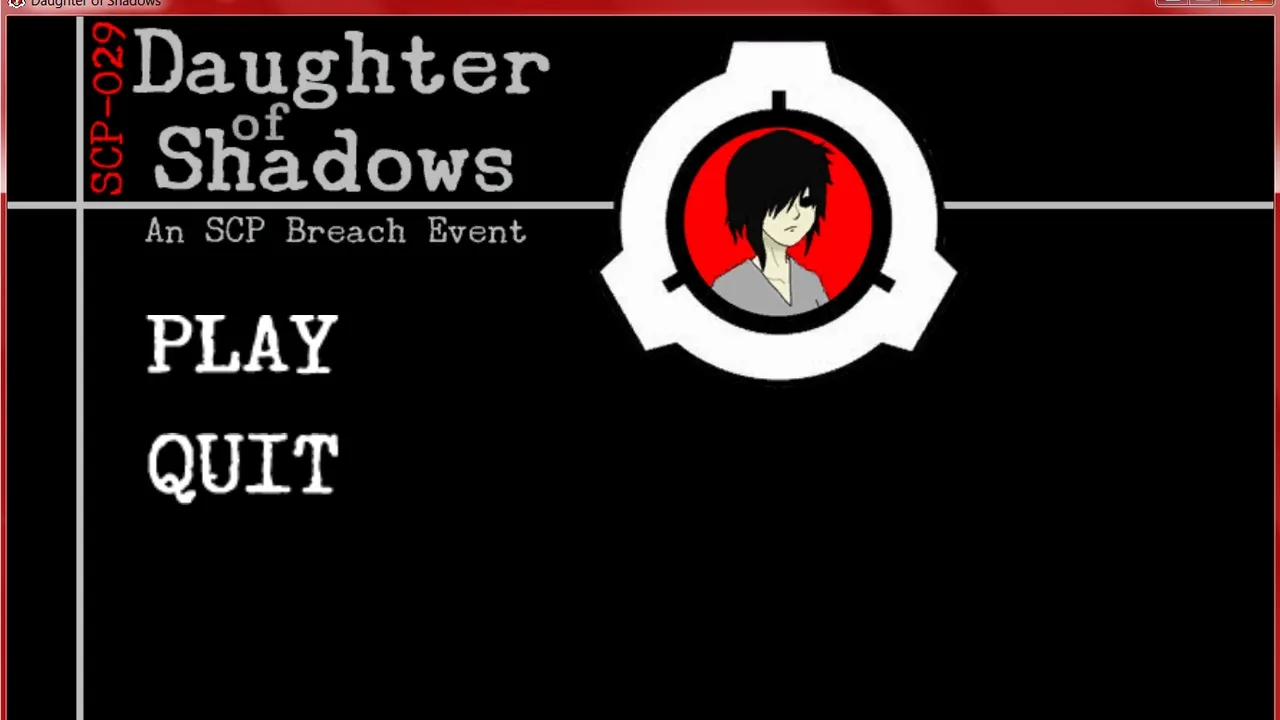 Daughter of Shadows: An SCP Breach Event banner