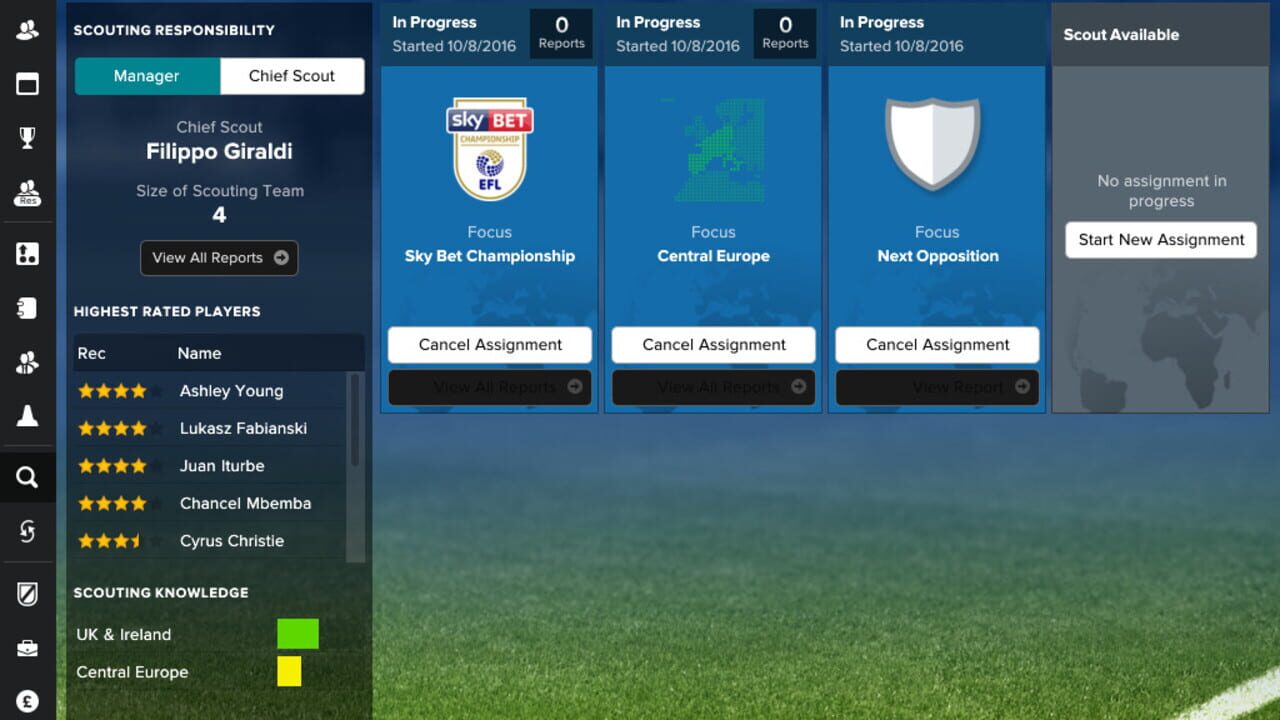 Football Manager Touch 2017 — Screenshot 2