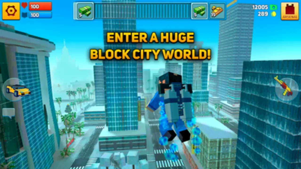 Block City Wars: Mafia Town screenshot 10