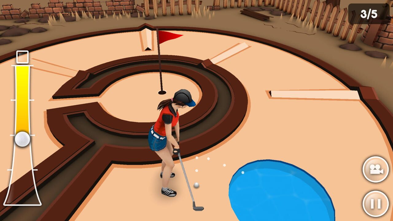 Mini Golf Game 3D Image