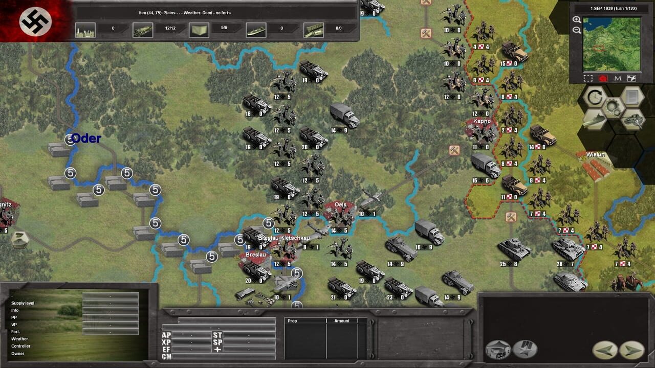 The Campaign Series: Fall Weiss — Screenshot 2