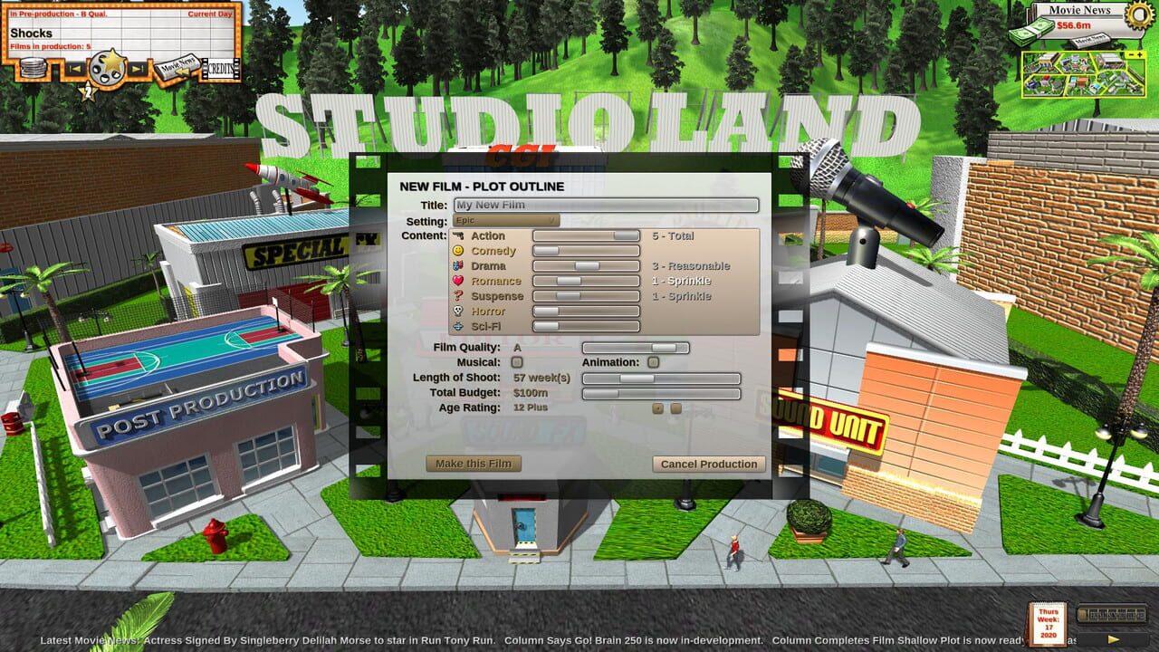 Movie Studio Boss: The Sequel — Screenshot 2