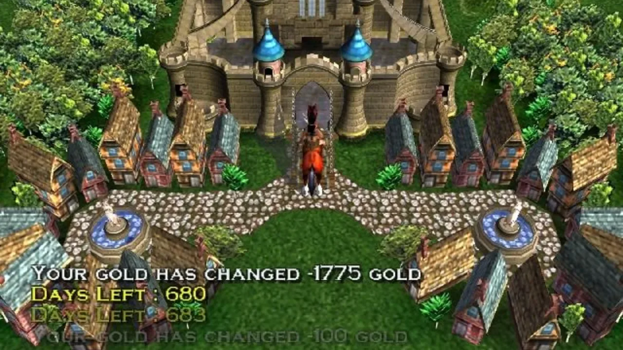 Heroes of Might and Magic: Quest for the Dragon Bone Staff screenshot 1