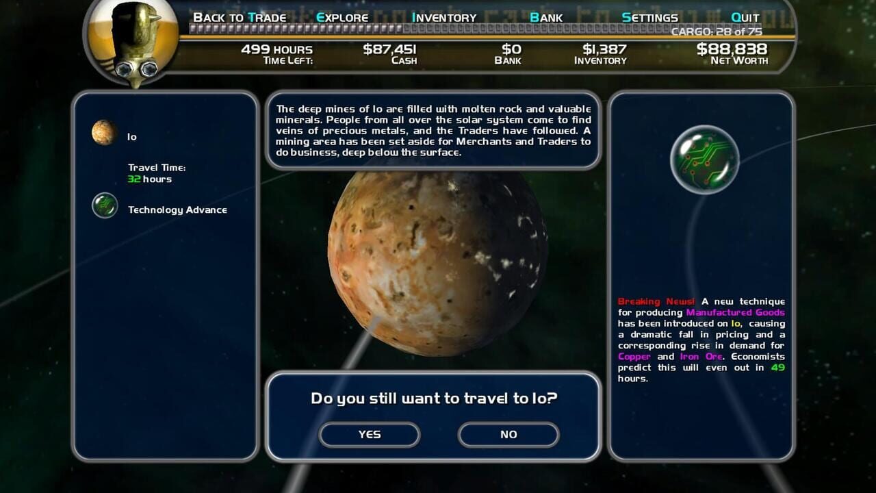 Space Trader: Merchant Marine — Screenshot 2