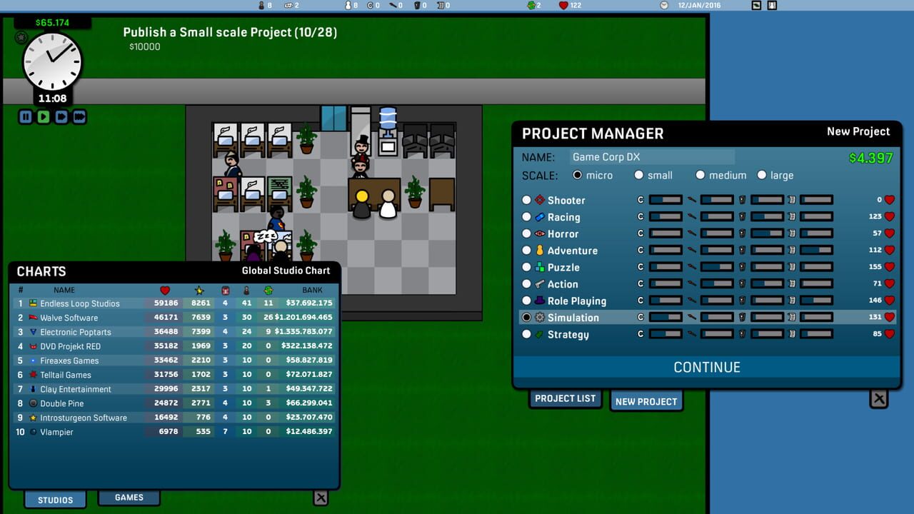 Miniatura 4 de la galería de Game Corp DX