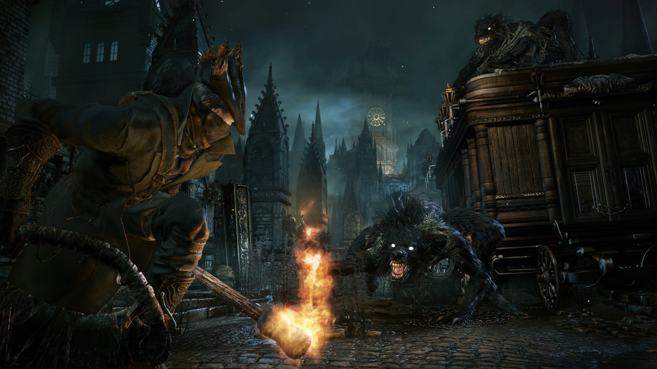 Screenshot do game Bloodborne