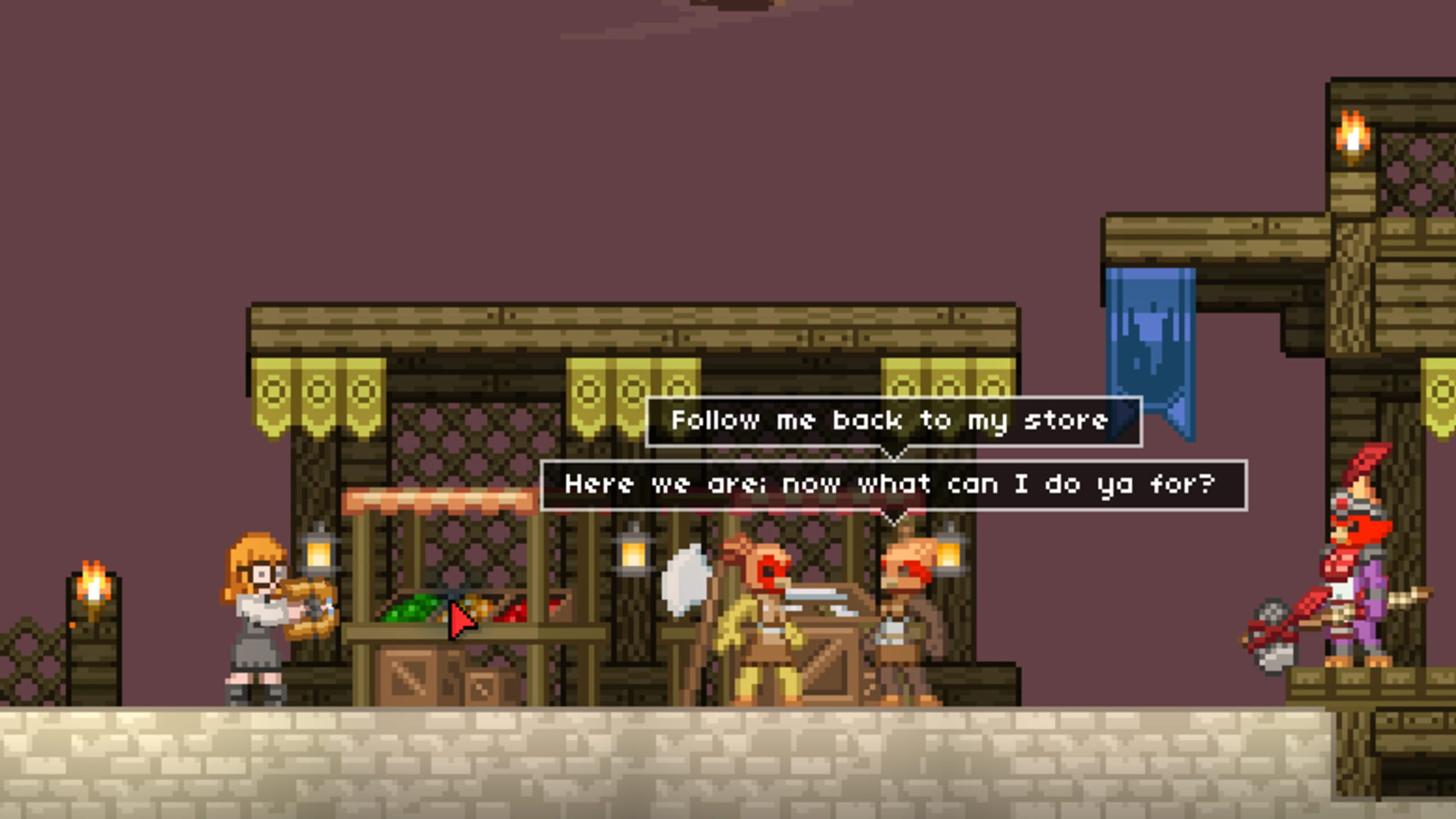 Screenshot from Starbound