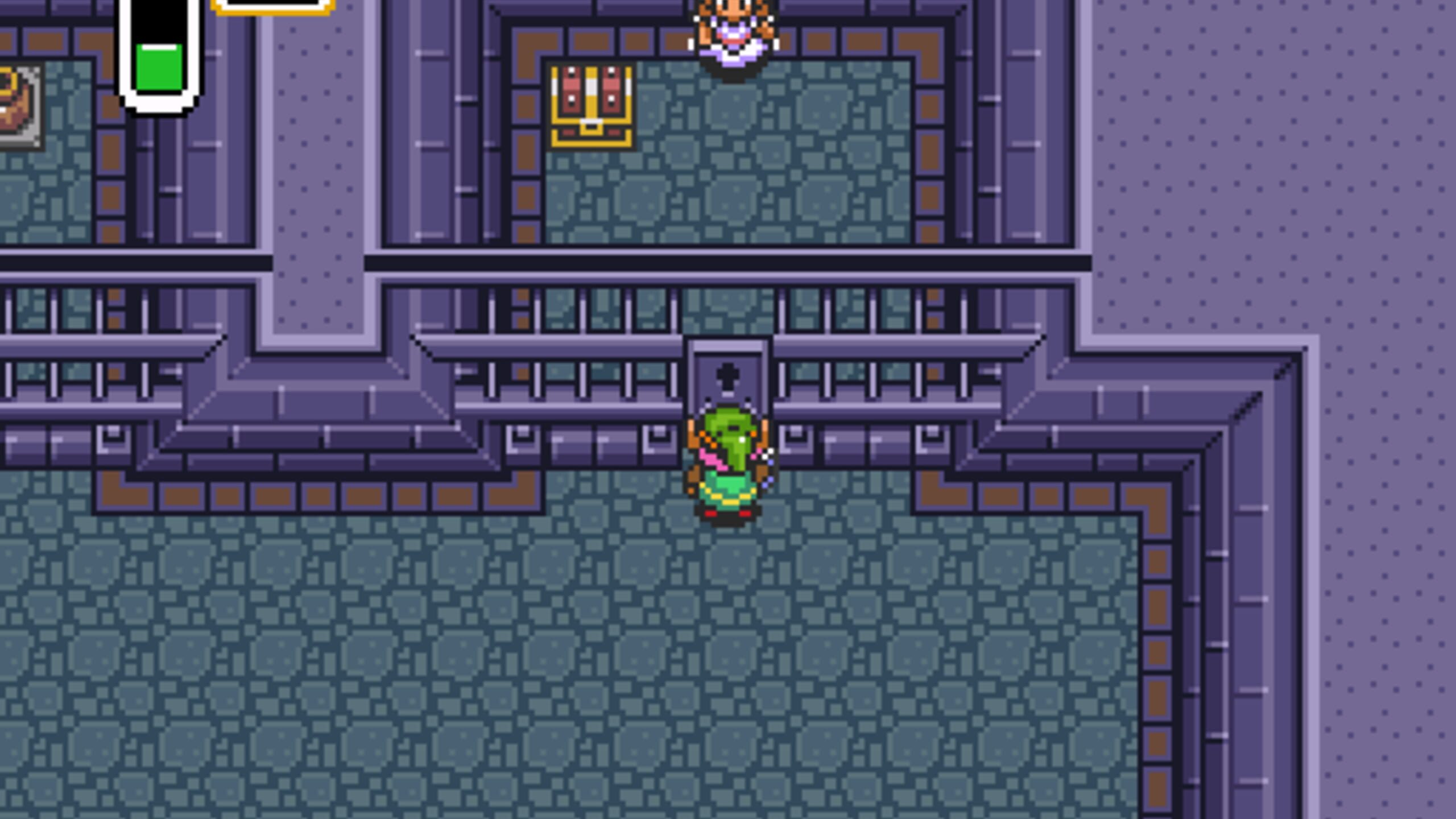 Screenshot do game The Legend of Zelda: A Link to the Past
