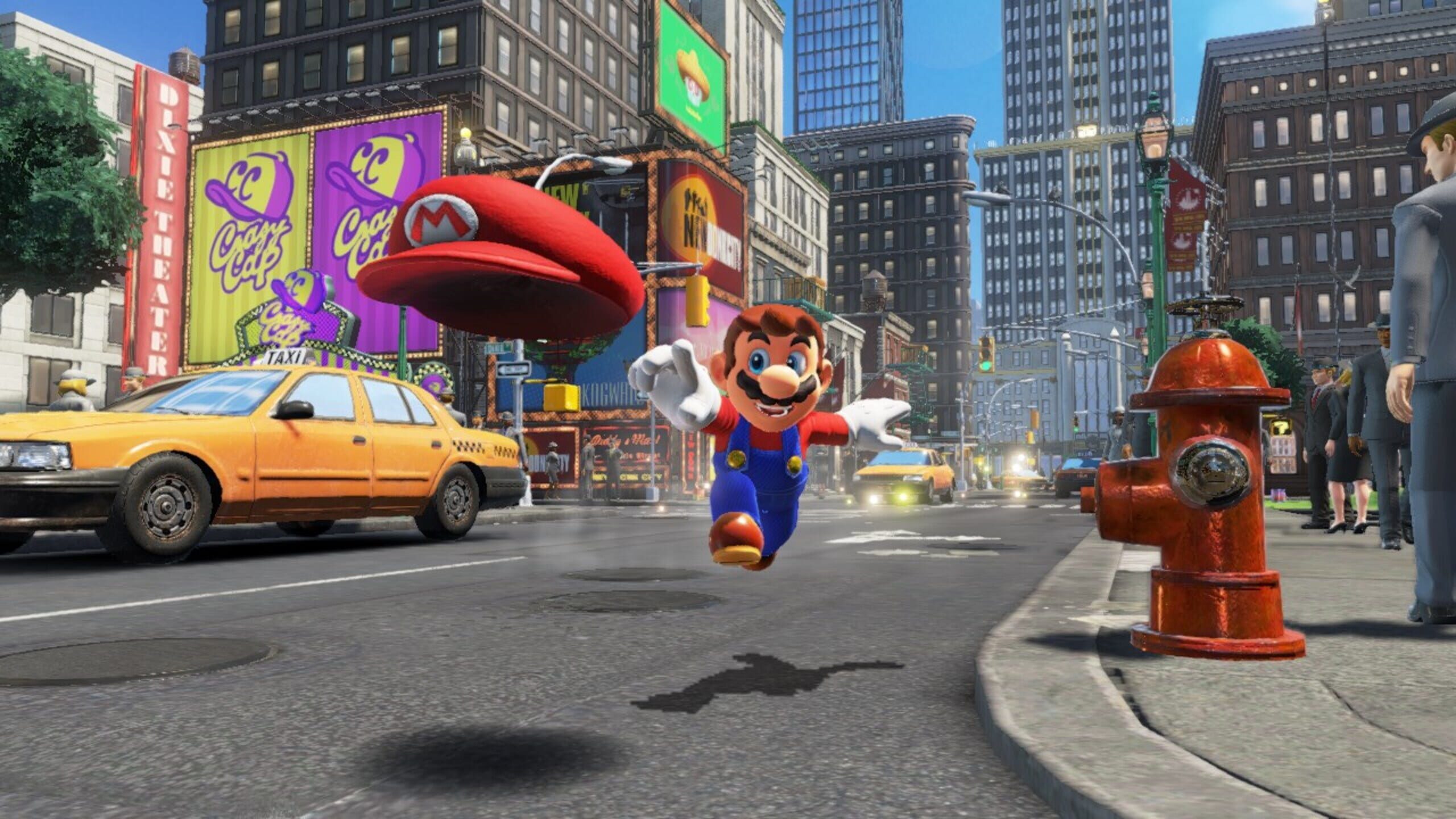 Screenshot do game Super Mario Odyssey