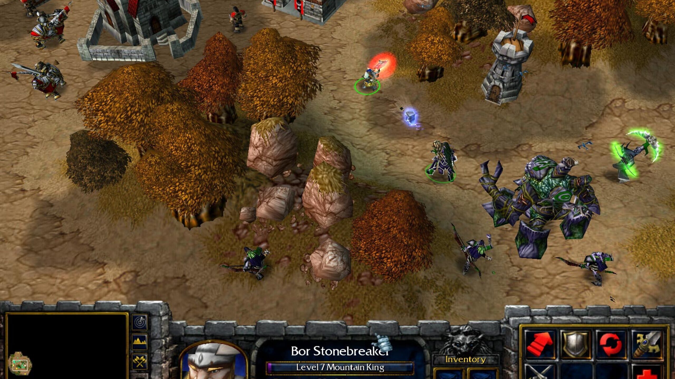 Screenshot do game Warcraft III: Reign of Chaos