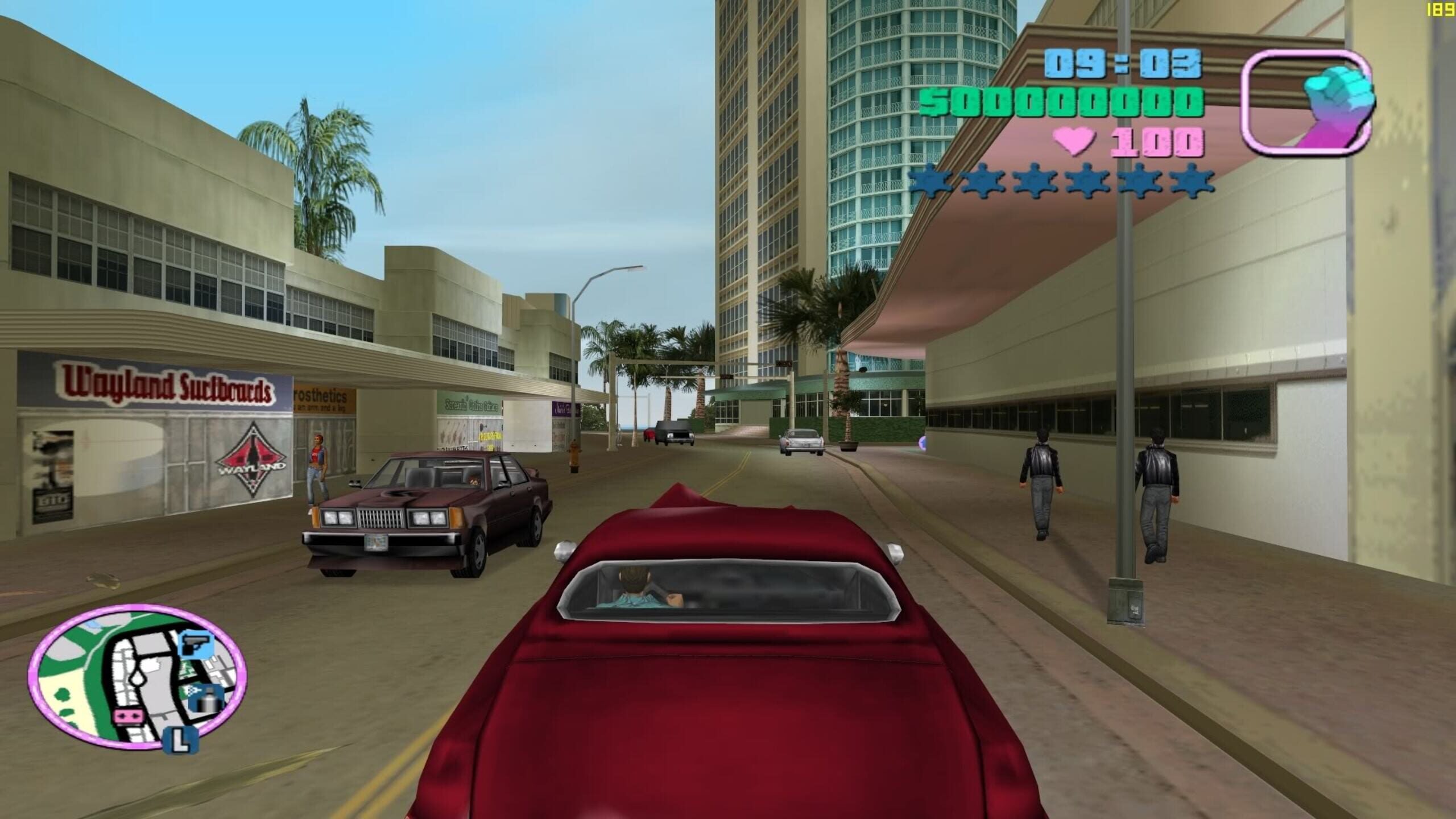 Screenshot do game Grand Theft Auto: Vice City
