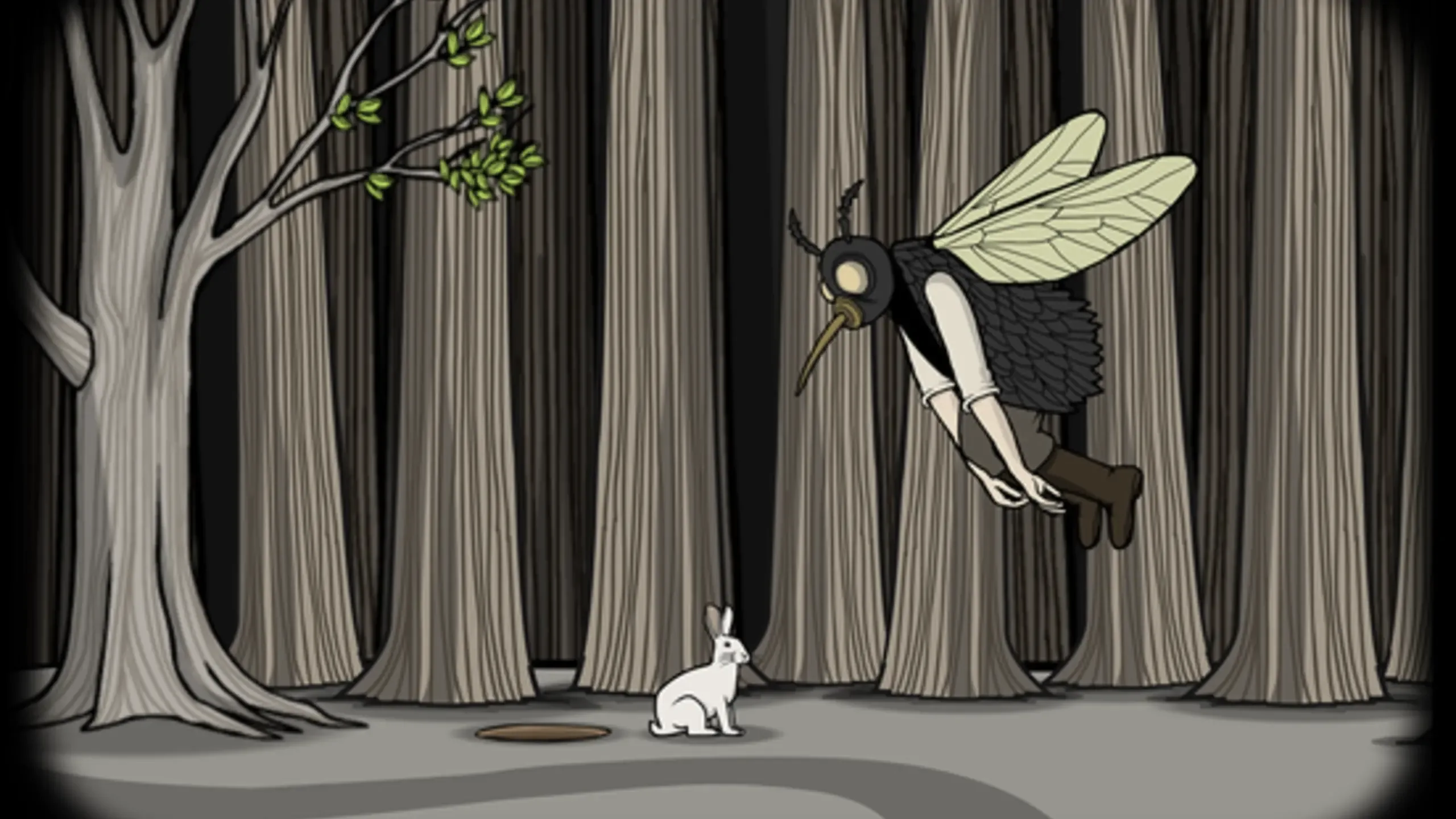 Undergroud Folk Horror Games backdrop