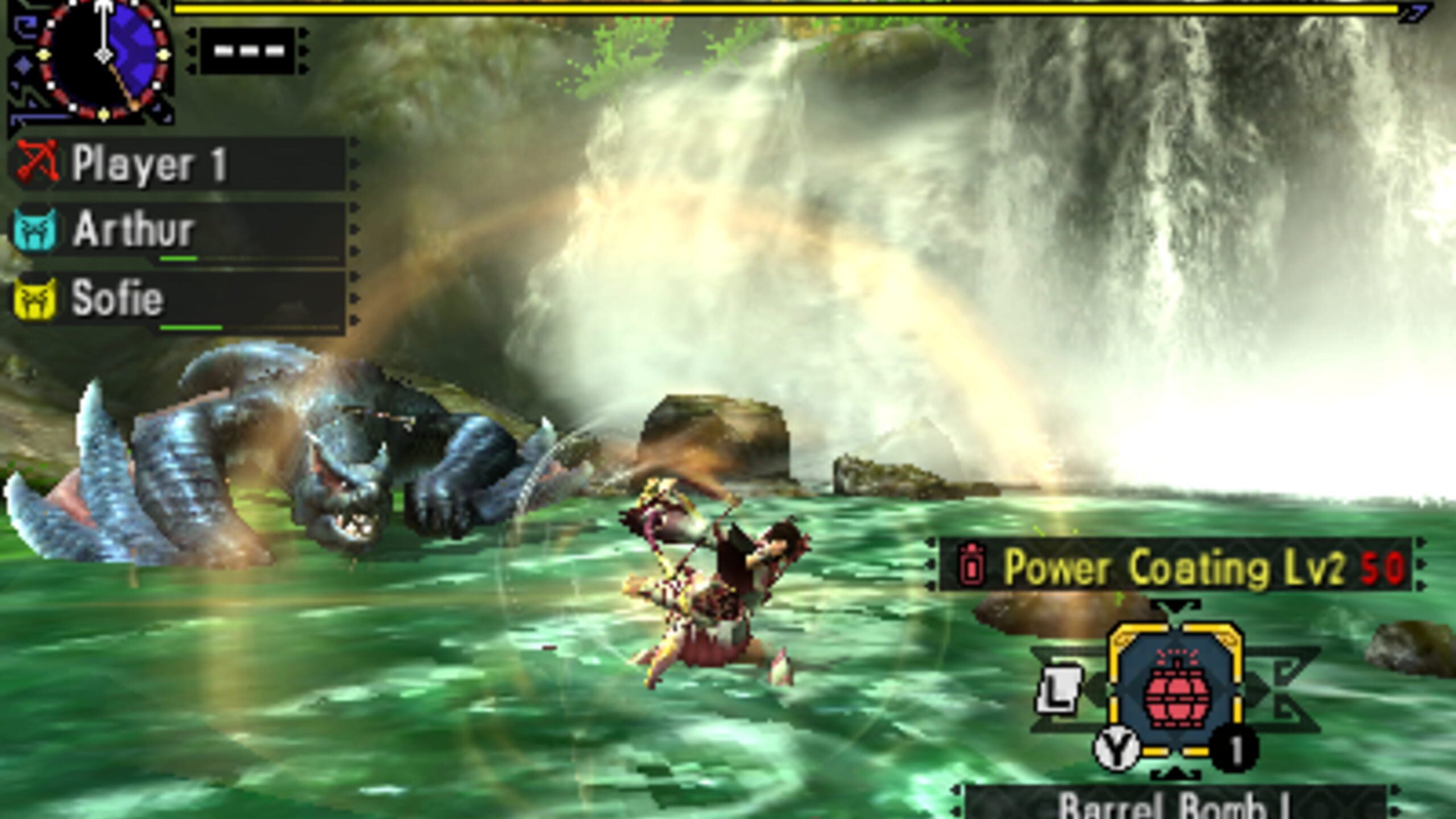 Screenshot from Monster Hunter Generations