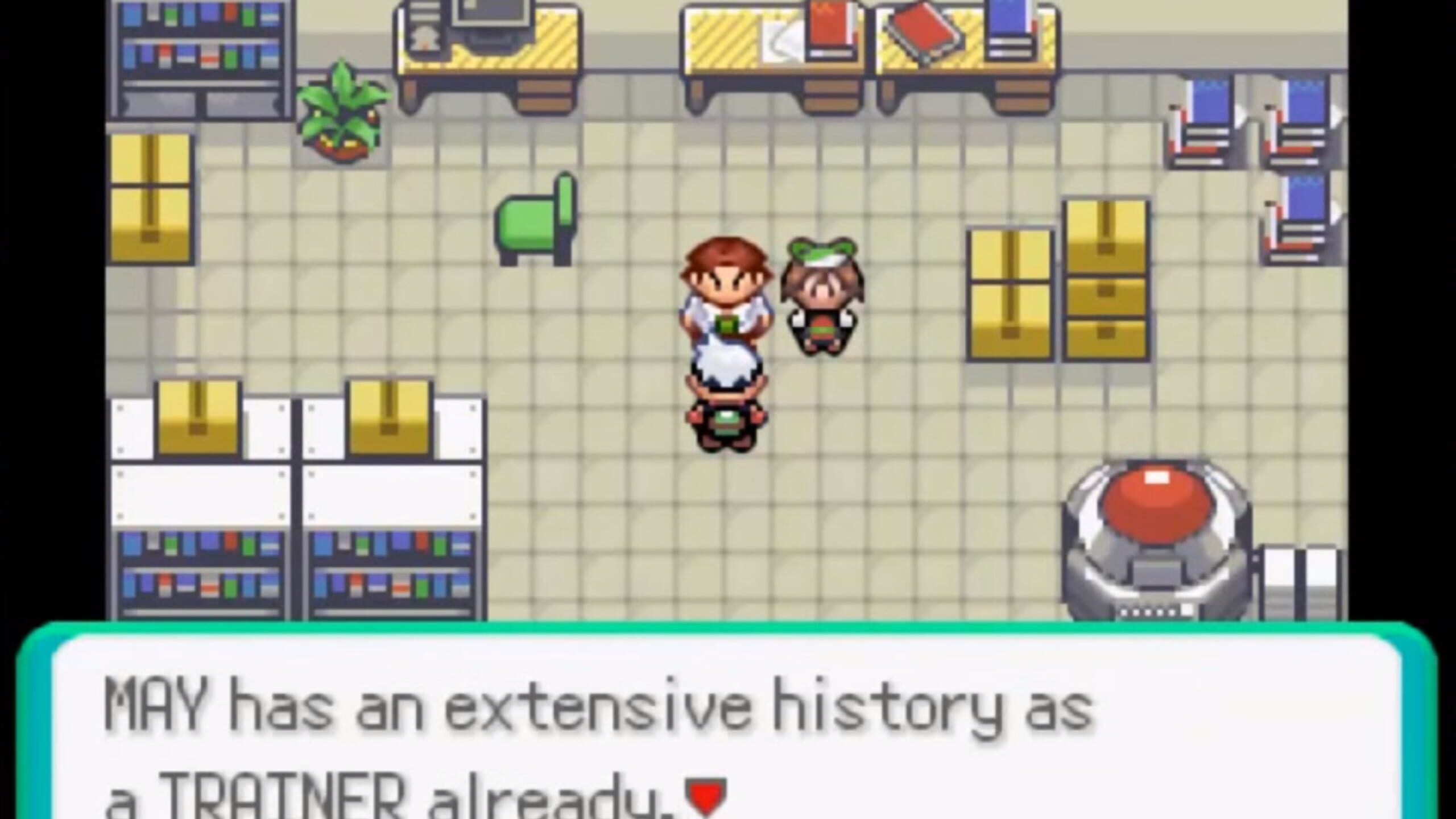 Screenshot from Pokémon Emerald Version