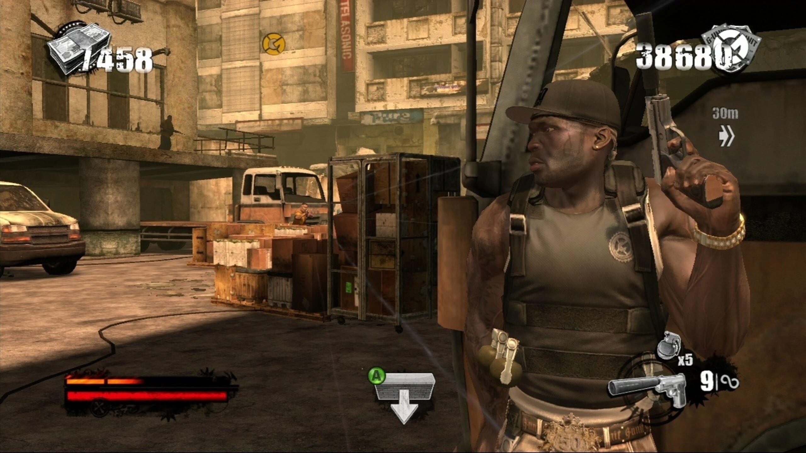 Screenshot do game 50 Cent: Blood on the Sand