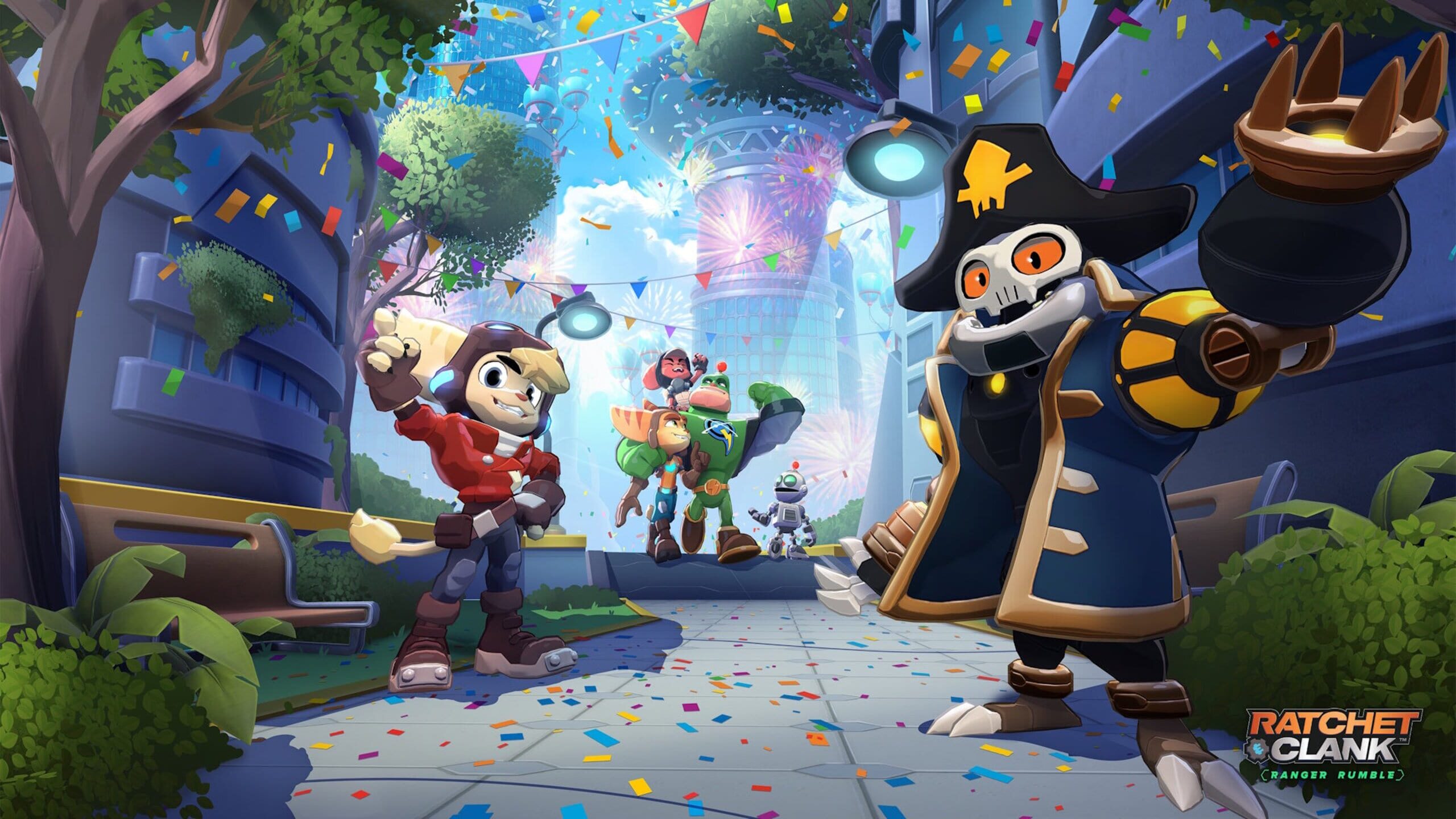 Screenshot from Ratchet & Clank: Ranger Rumble