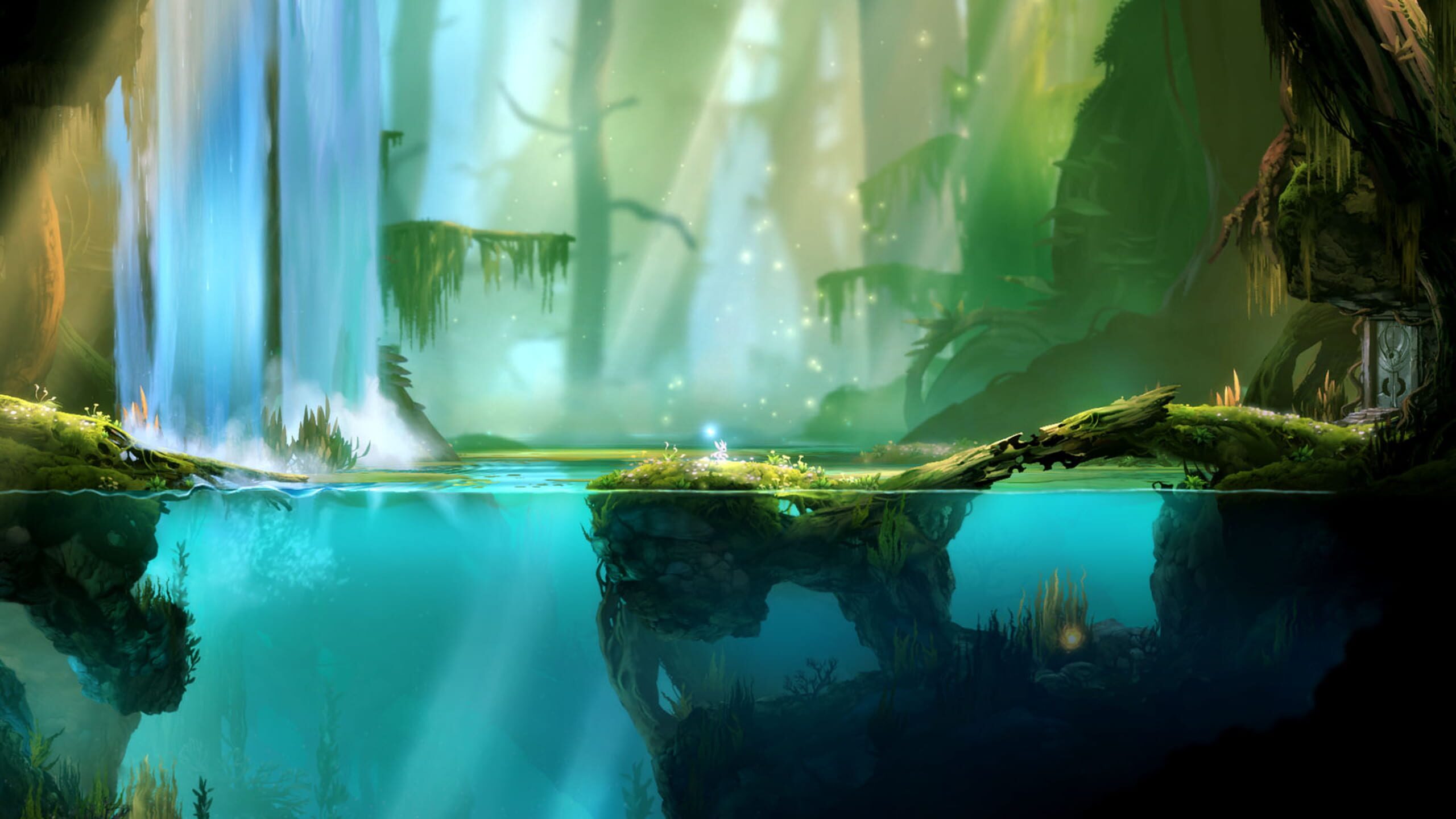 Screenshot do game Ori and the Blind Forest