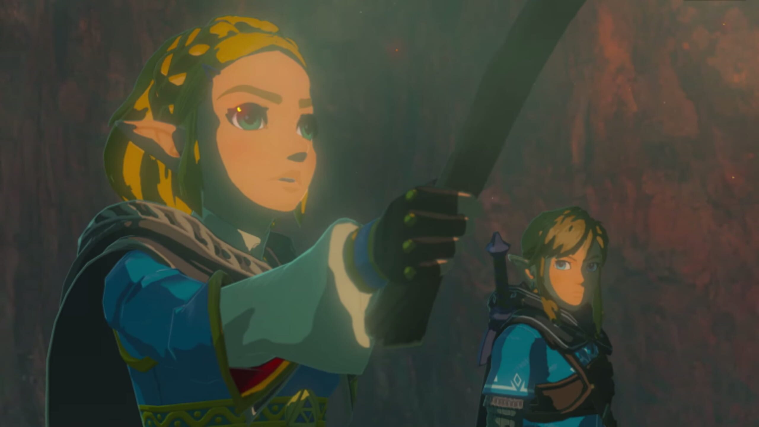 Screenshot do game The Legend of Zelda: Breath of the Wild 2
