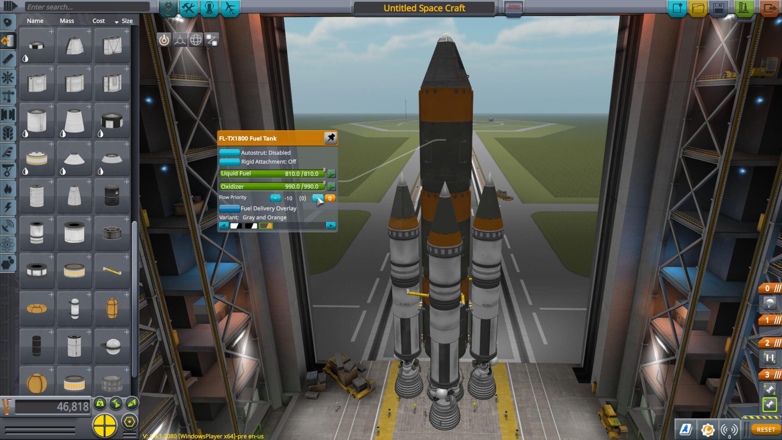 Screenshot from Kerbal Space Program: Making History