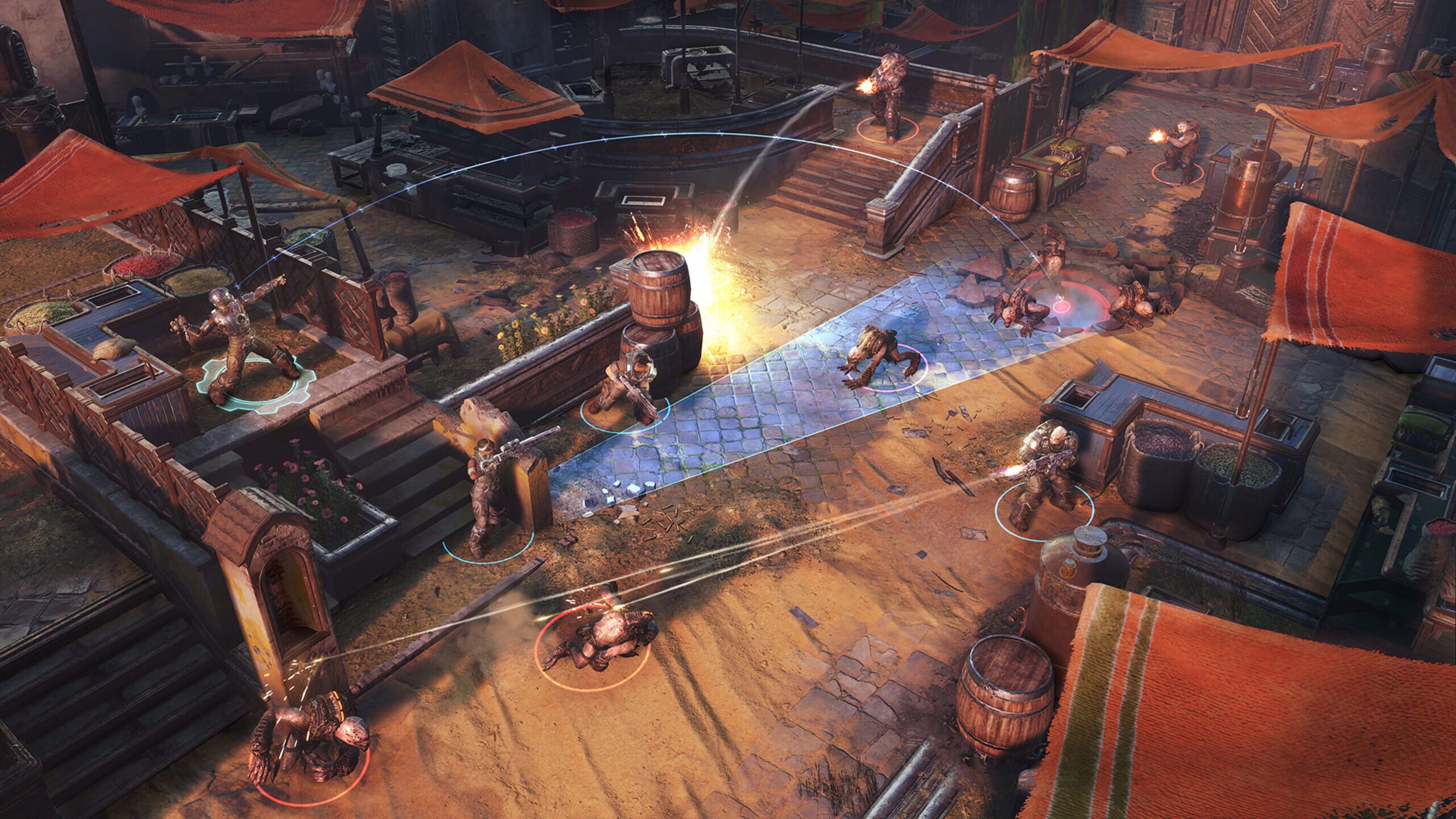 Screenshot do game Gears Tactics